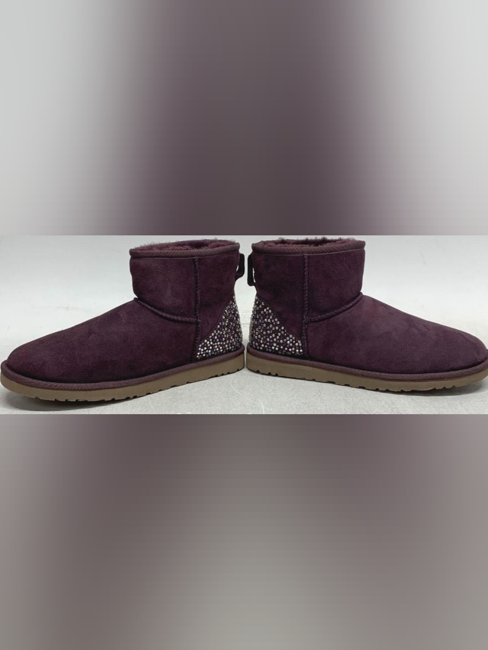 UGG Classic Mini Studs Boots Size 9 Used Exc MSRP $160